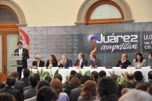 Presentación Nacional de Juárez Competitiva, en el Alcázar de Chapultepec